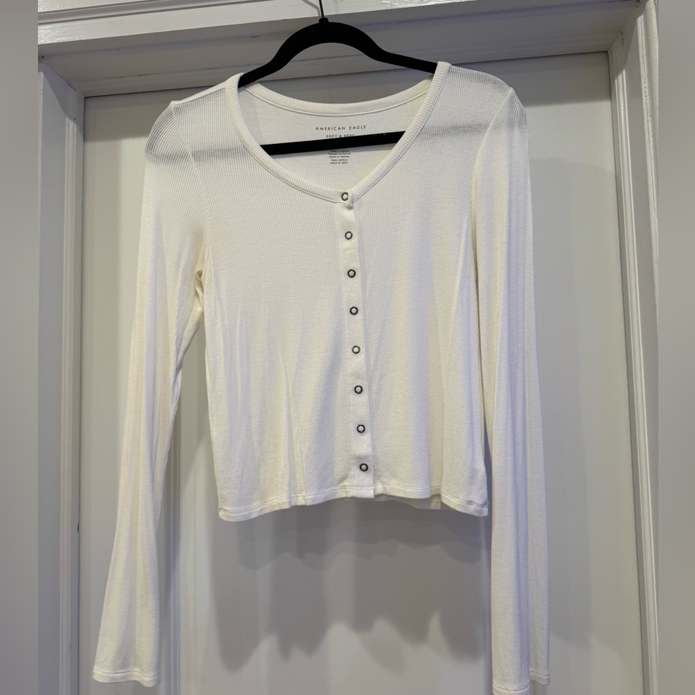 American Eagle Soft & Sexy Rib Tee